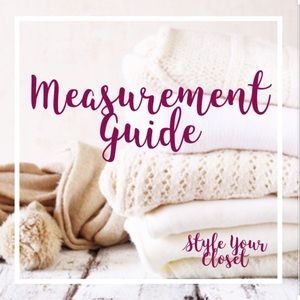 Measurements 💕